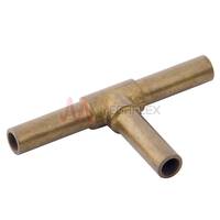 Universal Stem Tee Brass