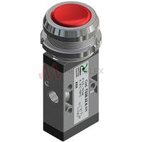 1/8″ BSPP Push Button Valve 3 Colours