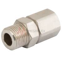 BSP Male/Female Equal Swivel Couplers Wash Down Stainless Steel