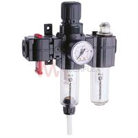 Norgren 1/4″ Filter Regulator Lubricator Filter Regulator Lubricator