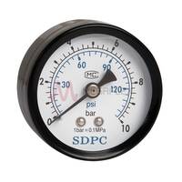 Steel CB Dry Pressure Gauges 0-10bar