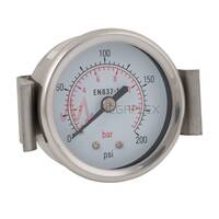 0-200psi 50mm Stainless Steel Pnl Gauge