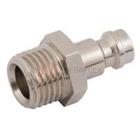 BSPP Male Plugs Brass/Nitrile