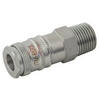 BE-23 ISO Couplings BSPT Male