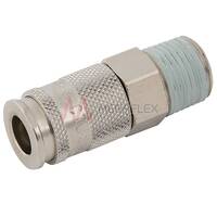 BSPT Male Couplings Brass