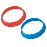 Red Collet Ring 45x33 36 Stainless Steel