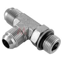 JIC Tee Connectors Steel