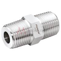Male x Female NPT Threaded Connectors Stainless Steel
