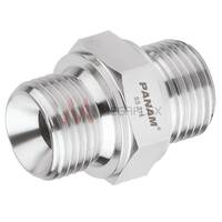 Male x Male Threaded Connectors Stainless Steel
