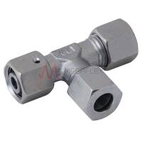 Metric Swivel Tee Steel Conexa