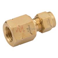 Female 8mm Compression Fitting Brass