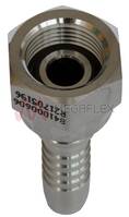 Female BSPP Swivel Cones w/Hose Tail Stainless Steel
