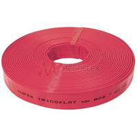 Red Supertricoflat PVC 25m Coil