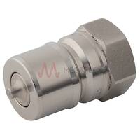 ISO B 3/8″ Plug Stainless Steel Viton