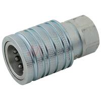1/2″ BSP ISO A Coupling Steel-Nitrile