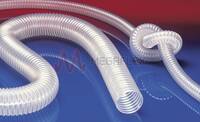 Foodsafe Ether-PU Ducting Protape PUR 330 Food with Spring Steel Helix