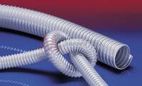 Soft PVC Ducting Airduc PVC 341 with Spring Steel Helix for Dust Extraction