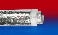 Isoduc ALU-PES 368 Sound-Insulation: Aluminium/Polyester Air Conditioning Hose, Insu