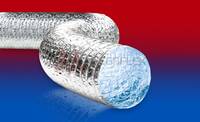Protape® ALU-PES 369 Anti-Bacterial: Aluminium/Polyester Air Conditioning Hose, Anti