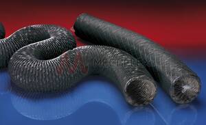 Fabric Reinforced PU-Fabric Ducting Protape PUR 370 with Spring Steel Helix