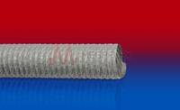 PVC-Coated Fabric Ducting Protape PVC 371 MD Grey with Spring Steel Helix