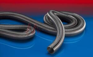 Highly Flexible Soft PVC Ducting SuperFlex PVC 372 with Plastic-Coated Steel Helix