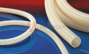 Antistatic Plastic Hose Norplast PVC 384 AS with Rigid PVC Helix