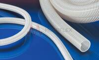 Antistatic Ester-PU hose Norplast PUR-C 385 AS with Rigid PVC Helix