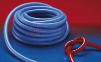 Fabric Reinforced Foodstuff Silicone Hose Norflex SIL 448 Blue