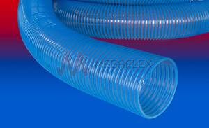Norplast PUR 385 Airflex PU Food PU Outer and Inner with Rigid PVC Helix