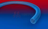 Norplast 4606 Airflex PU AS Food Blue PU Inner, Outer and Rigid PVC Helix