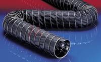 Electrically Conductive PVC-Coated Fabric Ducting CP PVC 465 EC with Clamp Profile
