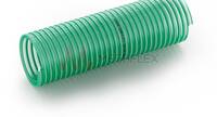 Luisiana SE Superelastic Clear Hose with Green Helix for Liquid Suction & Delivery