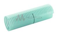 Multifood PHF - PVC S&D Hose Reinforced with Rigid PVC Helix with Blue-Tinted Outer