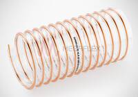 Superflex PU HLR ET AS Polyurethane Ducting with Copper-Plated Steel Helix