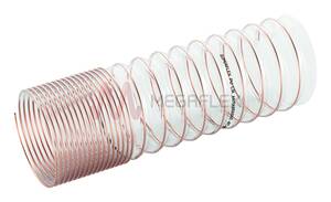 Superflex PU LR Comp Compressible PU Ducting Reinforced with Coppered Steel Helix