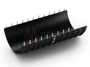 Superflex PU Plus DX HMR Conductive PU Ducting with PU-Coated Coppered Steel Helix