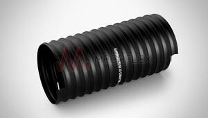 Superflex KZ - Self-Extinguishing PVC S&D Hose with Galvanised Steel Helix