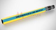 Super Stone 4x15 PVC Delivery Hose with Polyester Yarn and PVC-PU Compound Outer