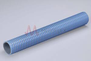 Apollo NL Superelastic PVC Suction & Delivery Hose with Blue Scuff Strip