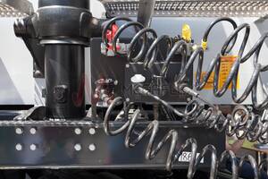 Articulated Vehicle Air Brake Coils Crafted in Nylon (PA12)