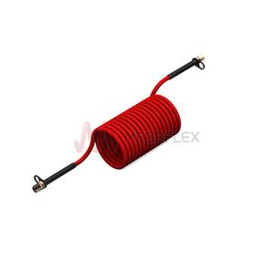 Articulated Vehicle Air Brake Coils Crafted in Nylon (PA12)