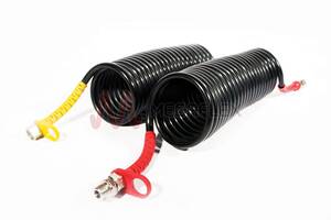 Articulated Vehicle Air Brake Coils Crafted in Nylon (PA12)