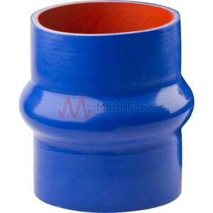 Blue Silicone Coolant Hose Single Hump Straight Length (Imperial & Metric)