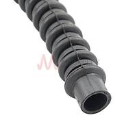 Corrugated Unreinforced EPDM Rubber Coolant Hose for Radiator Systems
