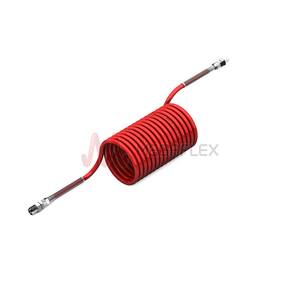 Compact Preformed Airline Coils Crafted in Nylon (PA12) for Industrial Air Tools