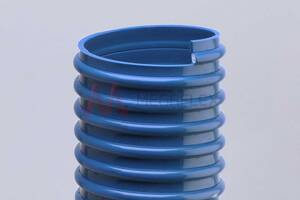 Eolo SE PVC-P Spiral Hose - Blue | Flexible | High-Strength