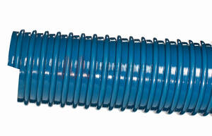 Eolo SE PVC-P Spiral Hose - Blue | Antistatic for Vacuum | EE02
