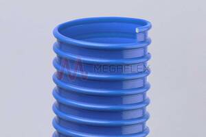 Eolo SL Blue PVC Ducting with Rigid PVC Helix (Light Duty) for Air Conditioning