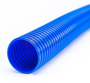 Eolo SL Blue PVC Ducting with Rigid PVC Helix (Light Duty) for Air Conditioning